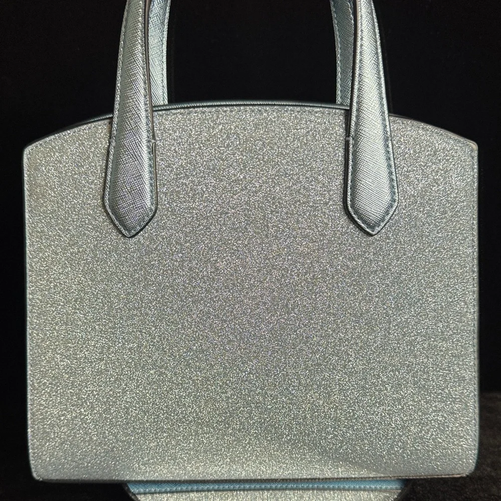Kate Spade Glittering Light Blue Crossbody Bag